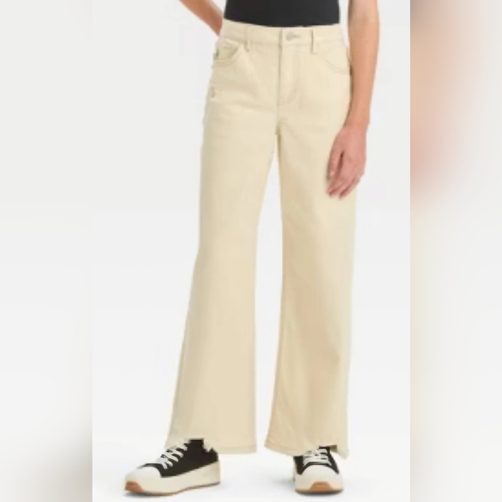 Art Class High Rise Baggy Straight Leg Kids Jeans